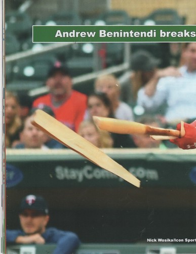 BASEBALL Magazine (2018) Andrew BENINTENDI Batman Of Beantown Yawkey Way Q - Picture 3 of 4