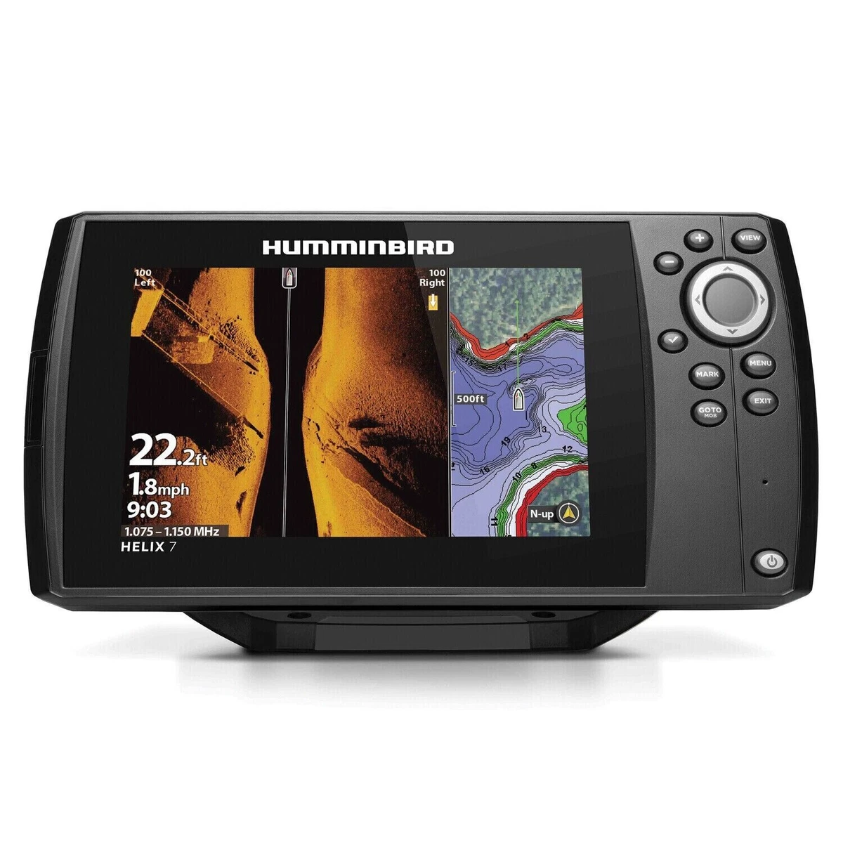 Humminbird HELIX 7 CHIRP SI GPS G4 Fish Finder w/ Transducer & Mounting  Hardware 82324056123