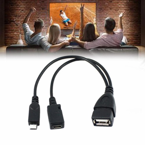 OTG Cable Adapter For Firestick 4K Fire Stick Amazon USB add Keyboard, TV ~ - Afbeelding 10 van 10