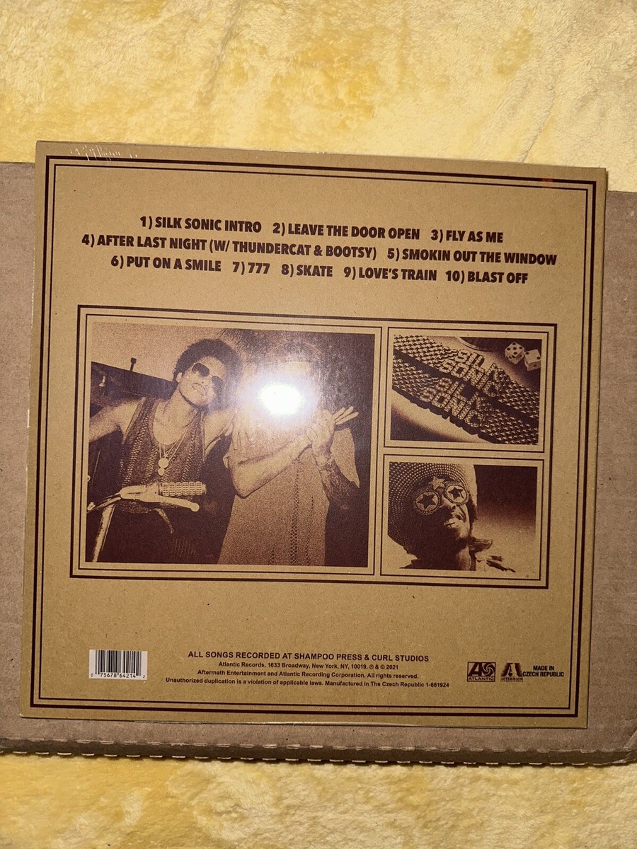 An Evening With Silk Sonic Vinyl Webstore Exclusive Brand
