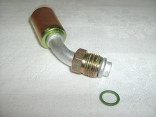 AC A/C FITTINGS,BEADLOCK CRIMP ON,MALE  O RING,  45 DEGREE #10 BL1413 35B1413