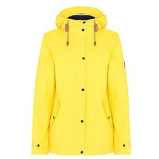 Gelert Womens Coast Waterproof Jacket Coat Top High Neck Hooded Zip