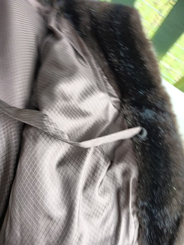Vintage Astraka Faux Fur Sable Coat Fantastic Condition 12-16 - Picture 5 of 9