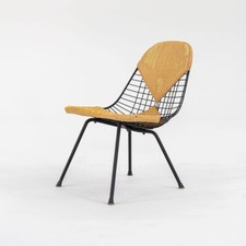 C. 1954 Herman Miller Eames Wire LKX-2 Side / Lounge Chair with OG Bikini Pad