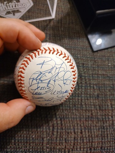 Philadelphia Phillies Team Signed Autographed Baseball Mike Schmidt? Larry Bowa - Picture 22 of 23