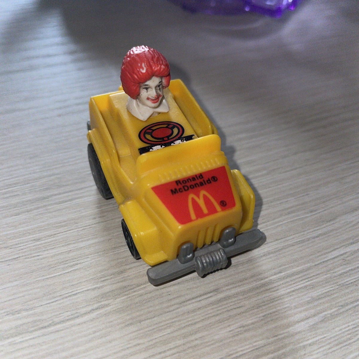authentic vintage McDonald's toy car vs fake