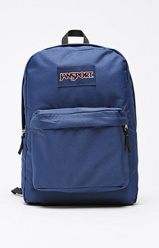 WOMENS GIRLS JANSPORT SUPERBREAK NAVY 