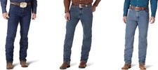 Wrangler Men  s Premium Performance Advanced Comfort Cowboy Cut Regular Fit Jeans
