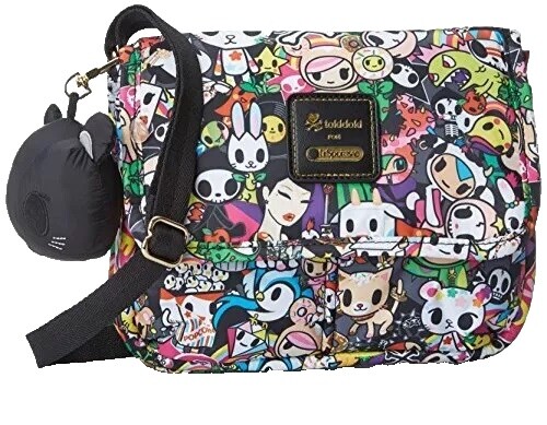 LESPORTSAC Liz Hearts Shape Flowers Nylon Back Pack And Cosmetic Bag  Backpack Route Backpack - Floral Fiesta print – LeSportsac main image 4