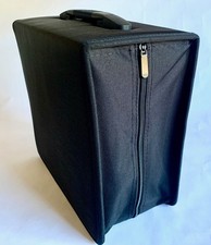 NWOT alavisxf xx CD DVD Case Holder 432 Capacity Black Zipper Storage Organizer