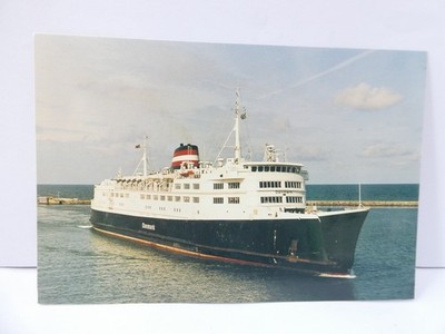 Dänemark Fähre Postkarte 1990er Jahre DSB Passagierschiff auf See