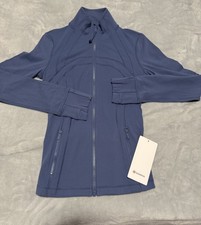 Lululemon Define Jacket Nulu, Color: Brillant Blue, Size: 4. LW3ID8S