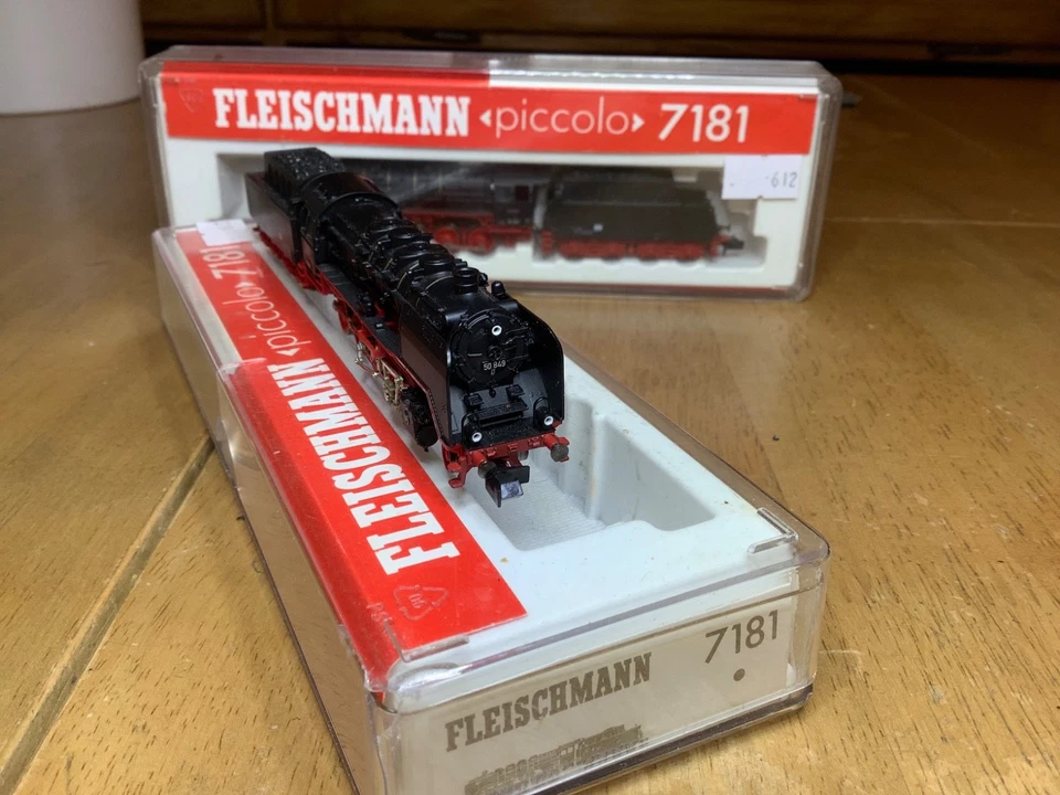 Fleischmann N Gauge 7181 DR 2-10-0 BR 50 Tender Locomotive 50 849 - Image 3 of 4