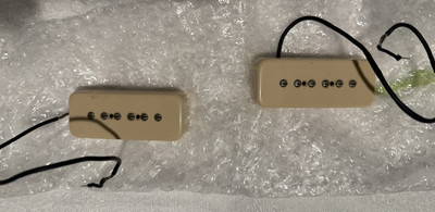 USA Gibson Les Paul Standard 50s, P-90 PICKUP SET PICKUPS Alnico V Cream