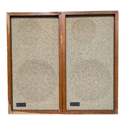 Vintage KLH Model Six 6 Speakers 10” 8 Ohms 2-Way -Video -Tested