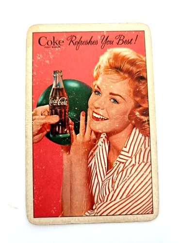 Swap Card,  Vintage ,  GENUINE : coca cola