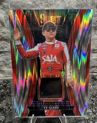 2025 Panini Select - Selective Swatches Ty Gibbs #SS-TGS (MEM)