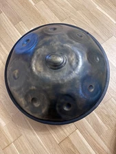 C# kurd 9 note handpan - never used, needs tuning