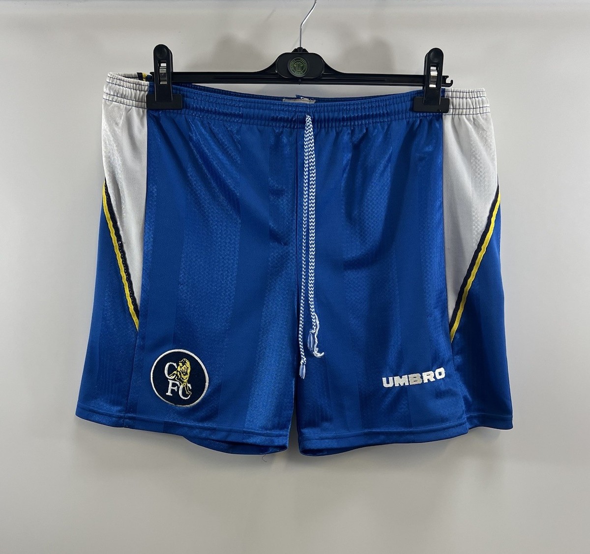 Chelsea Home Football Shorts 1997/99 Adults Small Umbro F581 | eBay UK