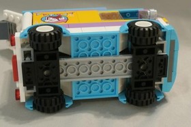 LEGO Friends Heartlake Birthday Gift Delivery Van Figure Manual Clean 41310