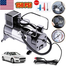 Heavy Duty Portable Air Compressor Car Tire Inflator Electric Pump Auto 12V USA