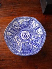 Vintage Ringtons Millenium Hexagonal Collector's Plate by Wade VGC 10"
