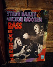 STEVE BAILEY & VICTOR WOOTEN -- BASS EXTREMES (BOOK & CD) PBK 1993