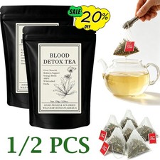 1/2 PCS Jamaican Healing Garden Blood Detox Tea, Chef Tijani Blood Detox Tea
