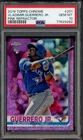 2019 Topps Chrome Baseball Vladimir Guerrero Jr Pink Refractor #201 PSA 10 RC
