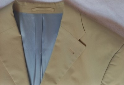 feines STRELLSON-Popeline-Sakko Baumwolle sandbeige Gr. 52