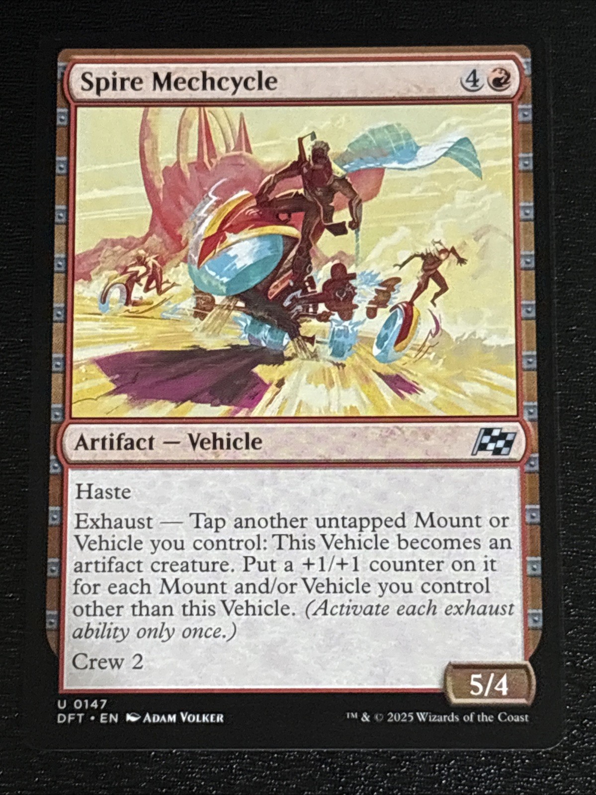 MTG Aetherdrift Spire Mechcycle 0147 NM