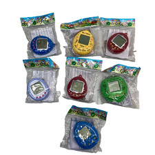 Lot of 7 Pet Game Digital Pet Game keychain pets