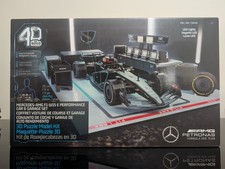4D Build Mercedes-AMG F1 W15 Car  Garage 3D Puzzle Kit LED 244pc New Sealed