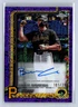 2025 Topps Chrome Update Billy Cook Purple Speckle Refractor Auto /299 #CRDA-BC