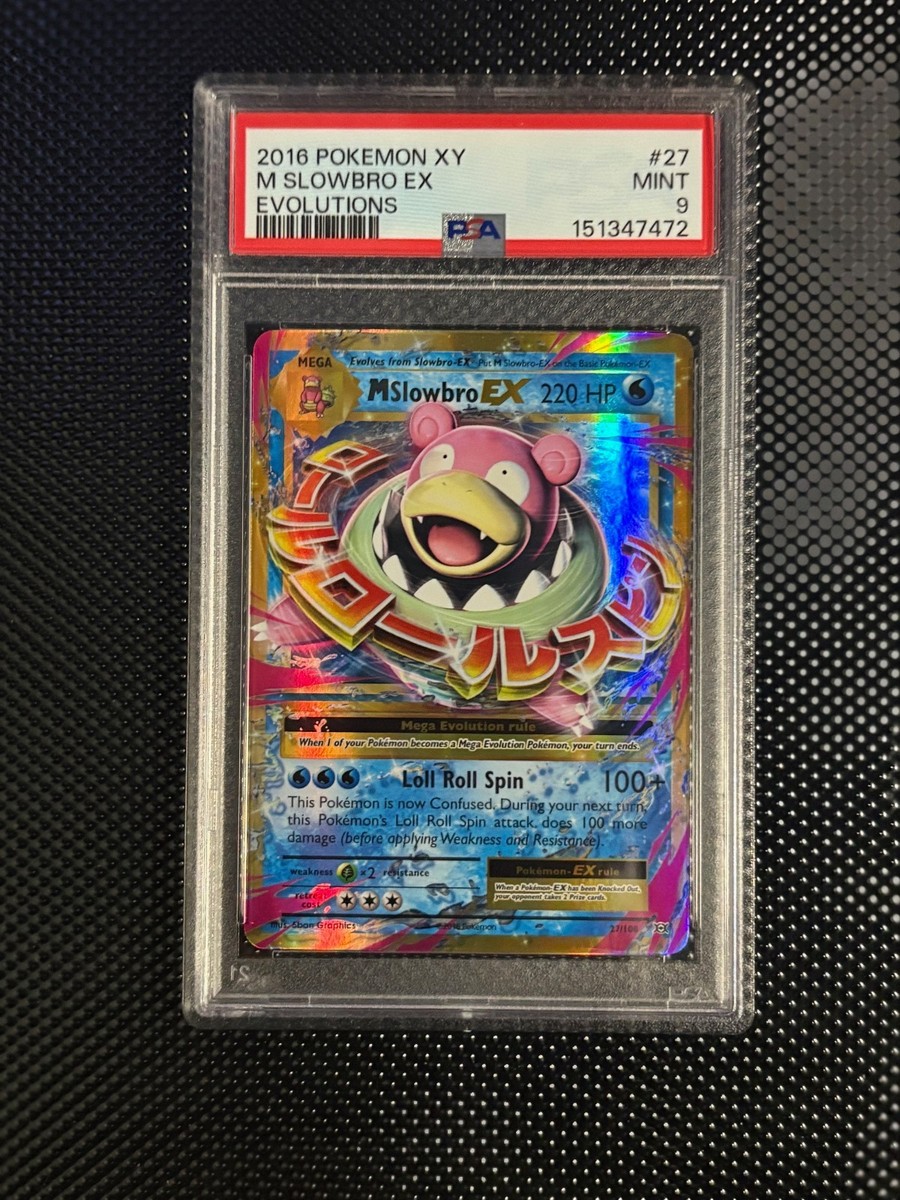 slowbro ex pokemon card value Pokemon TCG - Slowbro EX Evolutions Full Art Holo Card 26/108