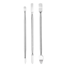 3Pcs Spudger Pry Tool Metal Dual Ends Silver