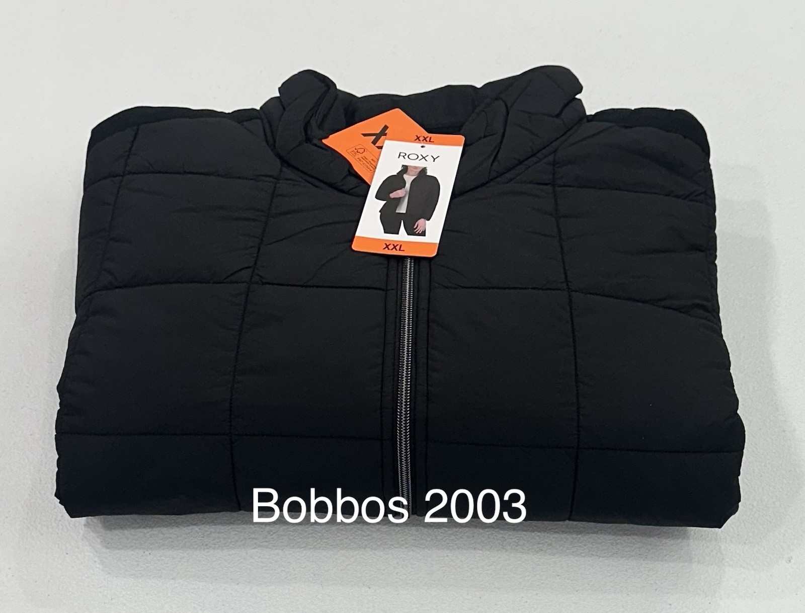 Roxy Women's Pockets Quilted Jacket, Black, Size XXL