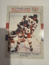 1991 Impel U.S. Olympicards Hall of Fame 1980 US Hockey Team #62