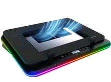 KLIM Turbofrost RGB Laptop Cooling Pad STAND for laptops up to 17", 9 RGB Modes