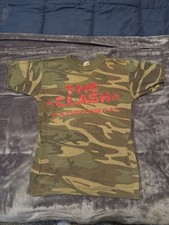True Vintage The Clash Shirt Tee Sandinista Camo Incredible