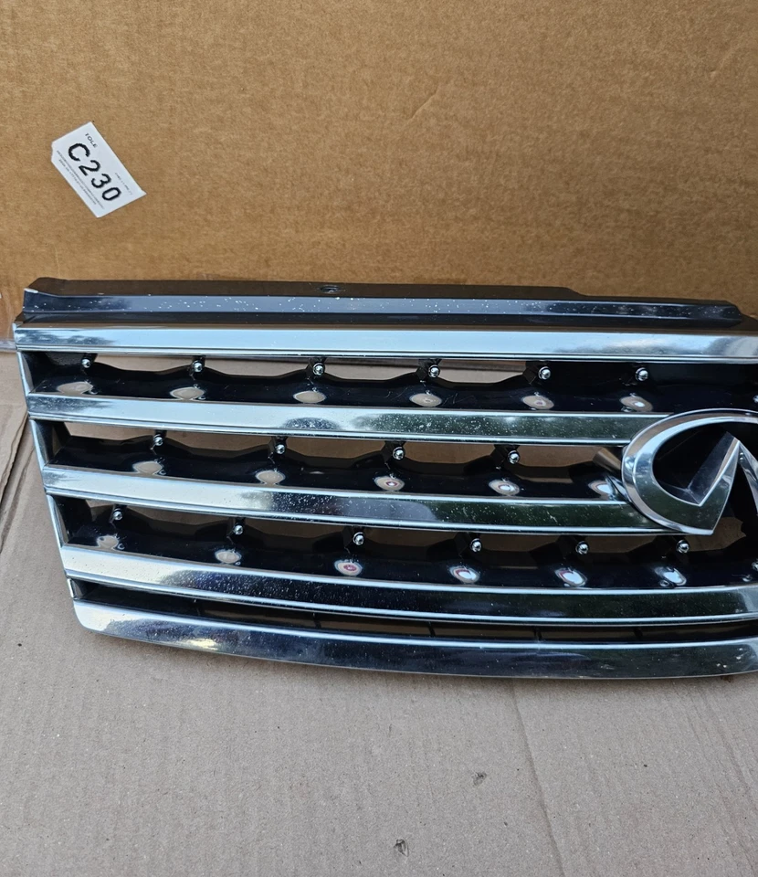 Conjunto de parrilla delantera Infiniti M35 M45 2006-2007 OEM Foto 2 de 4