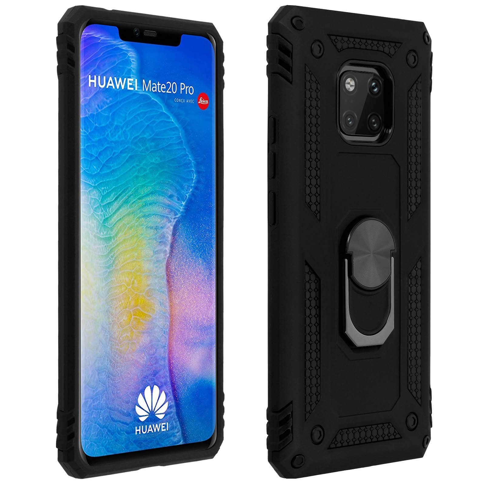 Coque Huawei Mate 20 Pro antichoc pour éviter les chutes avec son anneau