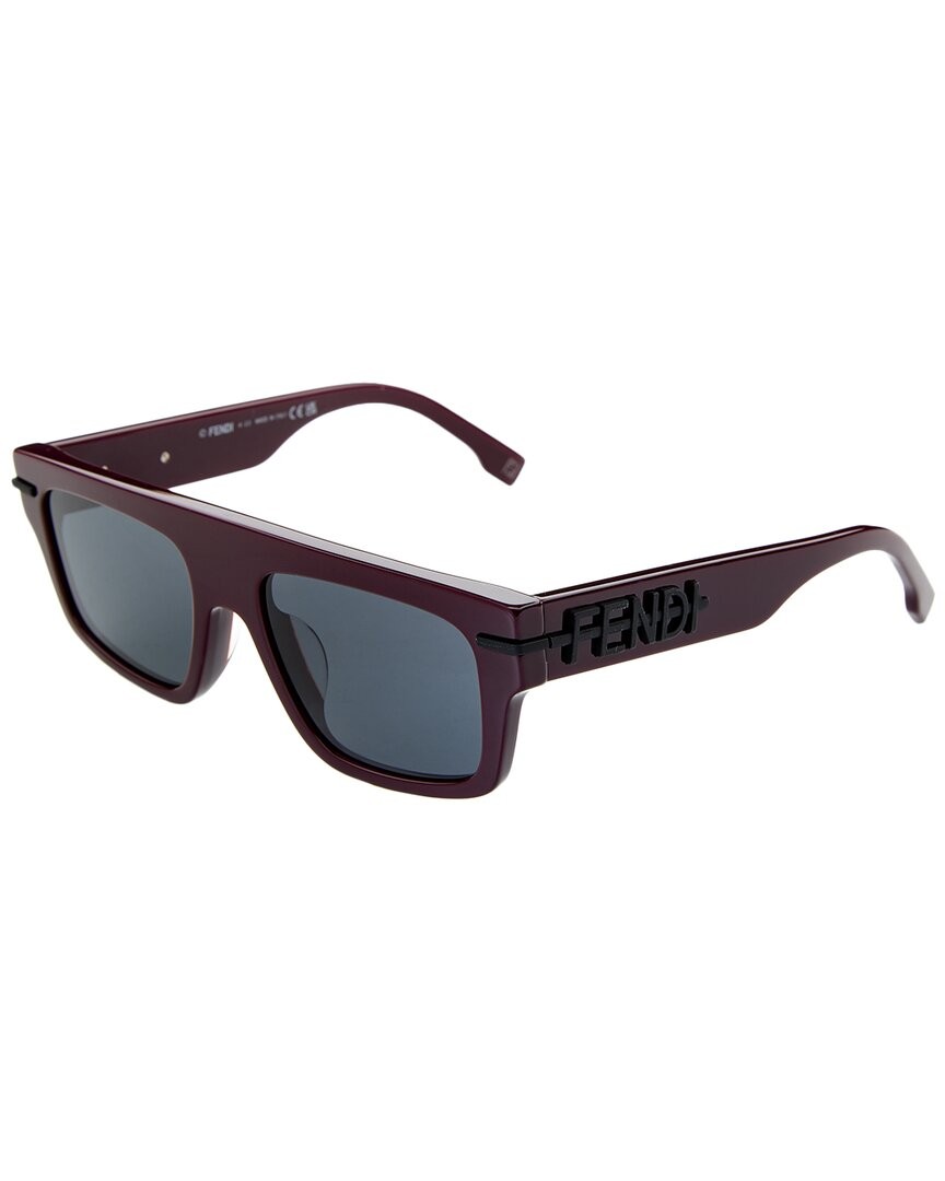 Солнцезащитные очки Fendi Mens Fe40091u 54 мм Мужские красные 38990₽
