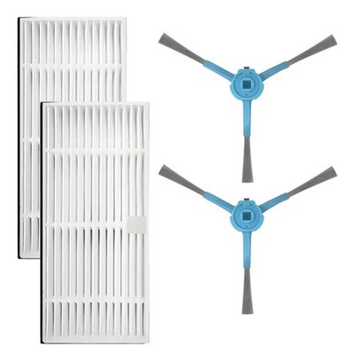 For Cecotec Compatible Side Brushes and Filters for Effective Cleaning