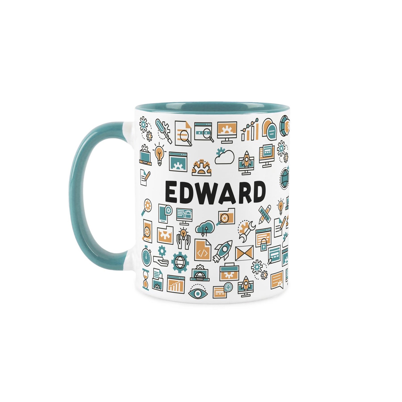Personalised Web Developer Mug - Humourous IT Software Developer Novelty Gift