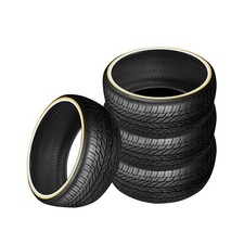4 X Vogue Custom Built Radial Whitegold 23555r17 99h Tires