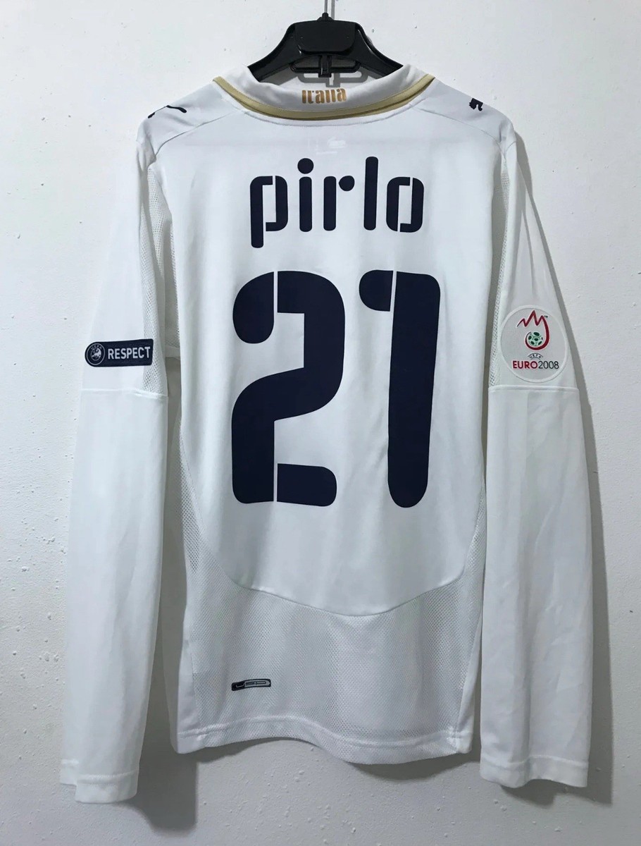 Jersey Italian National Team 2008 Eurocup Long Sleeve Small Puma