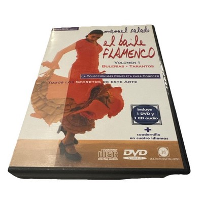El Baile Flamenco Vol 1 DVD   Bulerías/Tarantos Dance Tutorial, NTSC RARE OOP**
