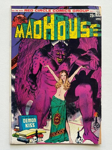 Mad House #96 (1974) Archie Horror Red Circle Gray Morrow art - Picture 1 of 8