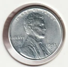 1943 WWII Lincoln Wheat Steel Penny Collectible US Collection Very Good War Coin